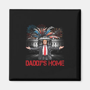 Íman Papai em Casa Casa Branca 2025 Presidente Trump 