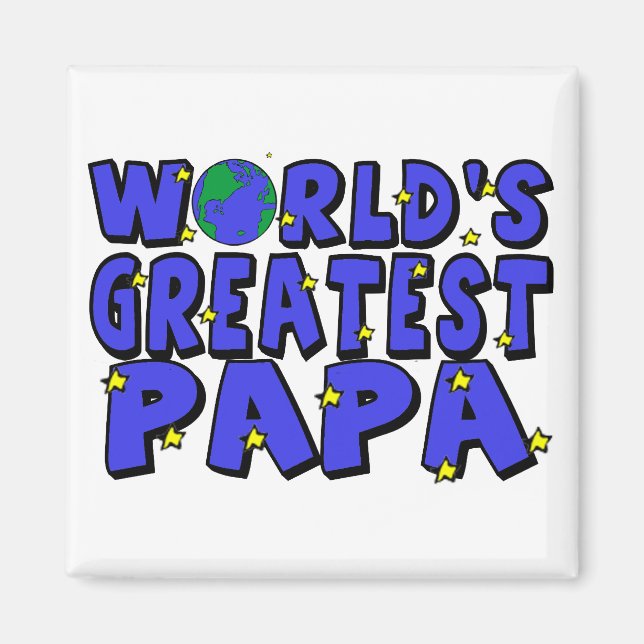 Íman Papai Mais Incrível do Mundo (Frente)