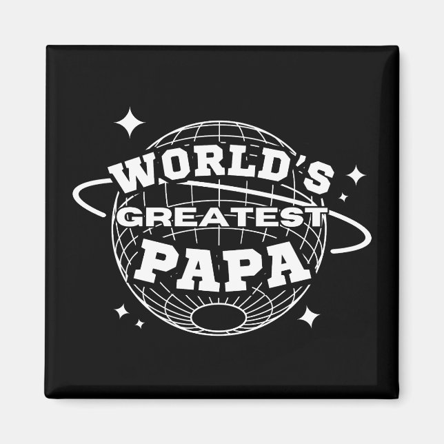 Íman Papai Mais Incrível do Mundo (Frente)