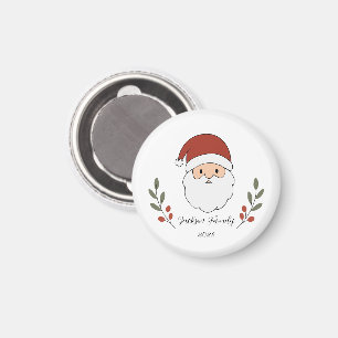 Íman Papai Noel Aconchegante Personalizado Natal