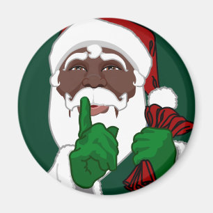 Íman Papai noel africano decoração & presentes do