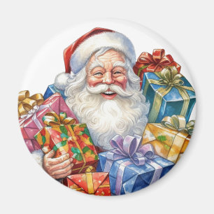 Íman Papai Noel Alegre Natal Tradicional
