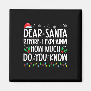 Íman Papai Noel Antes de Eu Explicar Quanto Você Sabe X