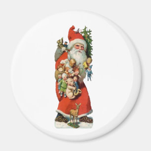 Íman Papai noel antiquado