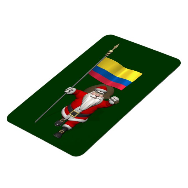 Íman Papai Noel Com Alferes Da Colômbia (Left Side)