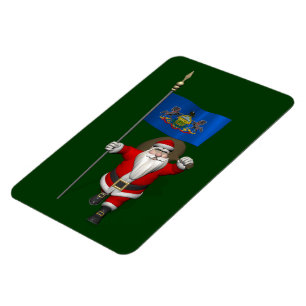 Íman Papai Noel Com Alferes Da Pensilvânia