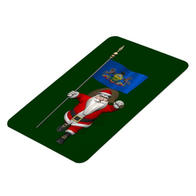 Íman Papai Noel Com Alferes Da Pensilvânia (Left Side)