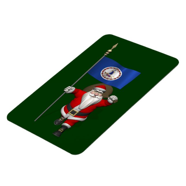 Íman Papai Noel Com Alferes Da Virgínia (Left Side)