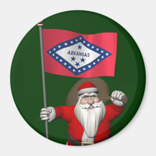 Íman Papai Noel Com Alferes De Arkansas