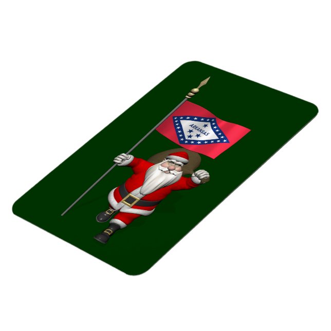 Íman Papai Noel Com Alferes De Arkansas (Left Side)