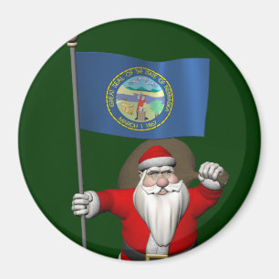 Íman Papai Noel Com Alferes De Nebraska