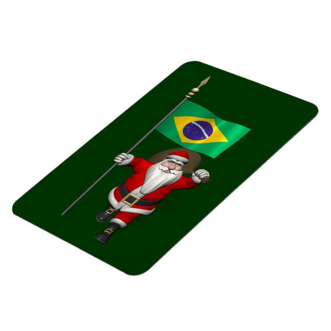 Íman Papai Noel Com Alferes Do Brasil (Left Side)