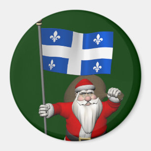 Íman Papai Noel Com Alferes Do Québec CDN