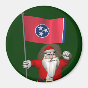 Íman Papai Noel Com Alferes Do Tennessee
