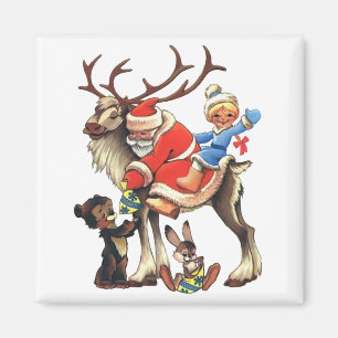 Íman Papai noel da rena