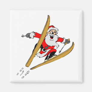 Íman Papai noel do esqui