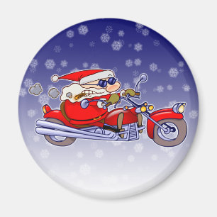 Íman Papai noel do motociclista