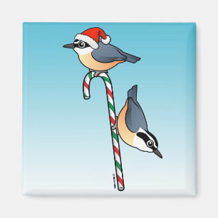 Íman Papai noel do pica-pau-cinzento