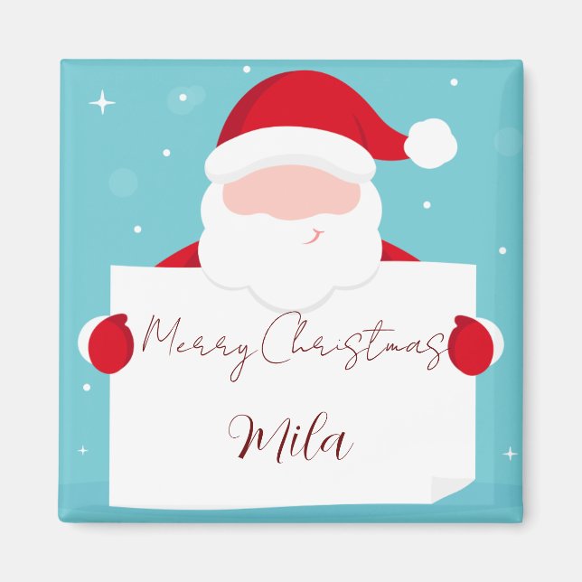 Íman Papai Noel, doce Natal (Frente)