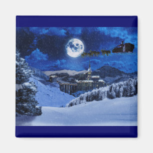 Íman Papai Noel e o ímã do Pólo Norte