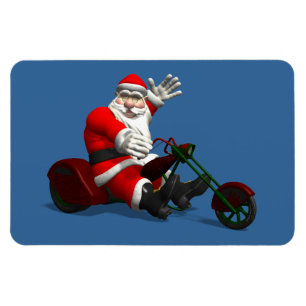 Íman Papai Noel Em Trike