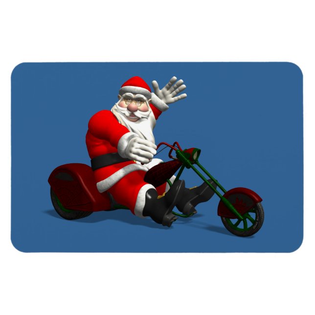 Íman Papai Noel Em Trike (Horizontal)