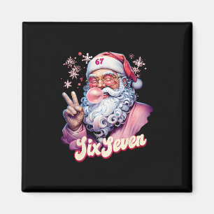 Íman Papai Noel Engraçado Diz Seis Sete Natal 67 Meme X
