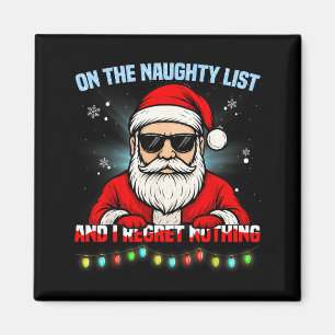 Íman Papai Noel engraçado Natal Xmas para homens mulher
