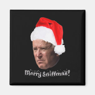 Íman Papai Noel Joe Biden Natal Sátira Design Pro Trump