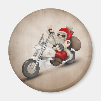 Íman Papai Noel motorizado