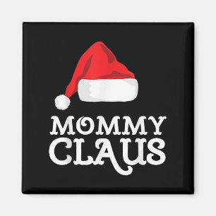 Íman Papai Noel Natal Chapéu da Mamãe Claus Família de 