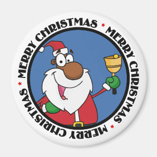 Íman Papai Noel Negra