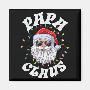 Íman Papai Noel Papai Natal Família Conjuntos de Pijama