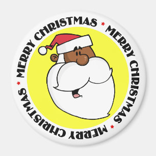 Íman Papai Noel preto