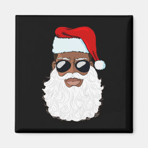 Íman Papai Noel Preto Xmas Papai Noel Afro Americano Ne