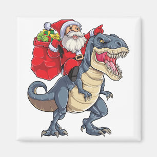 Íman Papai noel que monta o presente do Natal da camisa