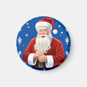 Íman Papai Noel Sorridente