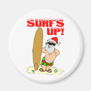 Íman Papai noel surfando