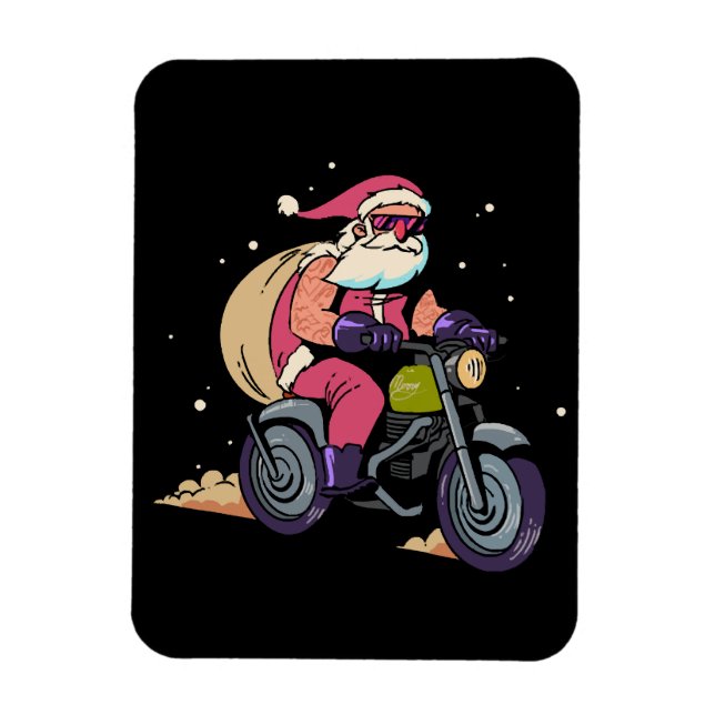 Íman Papai Noel Travesso (Vertical)