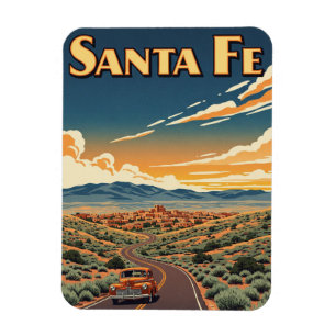 Íman Papai noel Vintage Fe Novo México