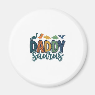 Íman Papai Saurus Pai Dinossauro Fofo Design Vetorial_1