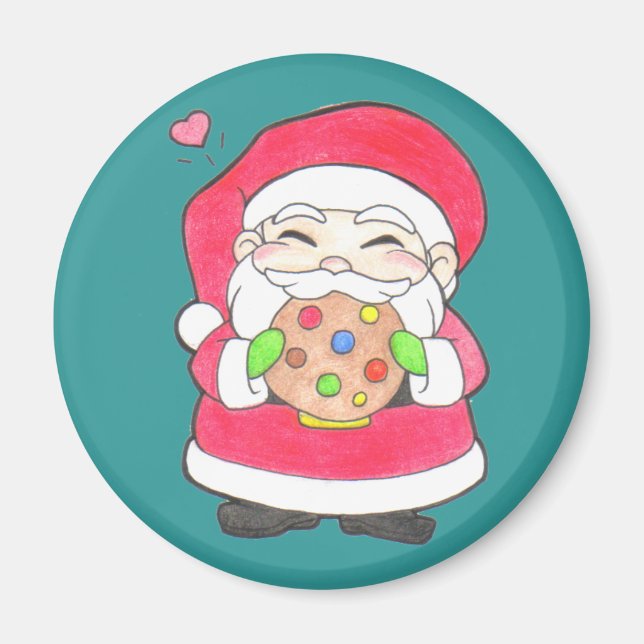 Íman Papais noeis Adora Cookies Magnet (Frente)