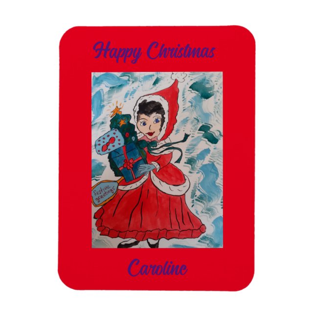 Íman Papais noeis Auxiliares no Natal (Vertical)