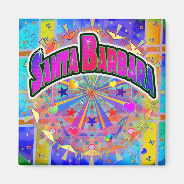 Íman Papais noeis Barbara Cosmic Unity Magnet (Frente)