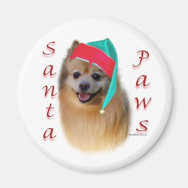 Íman Papais noeis da Pomerânia - Magnet (Frente)