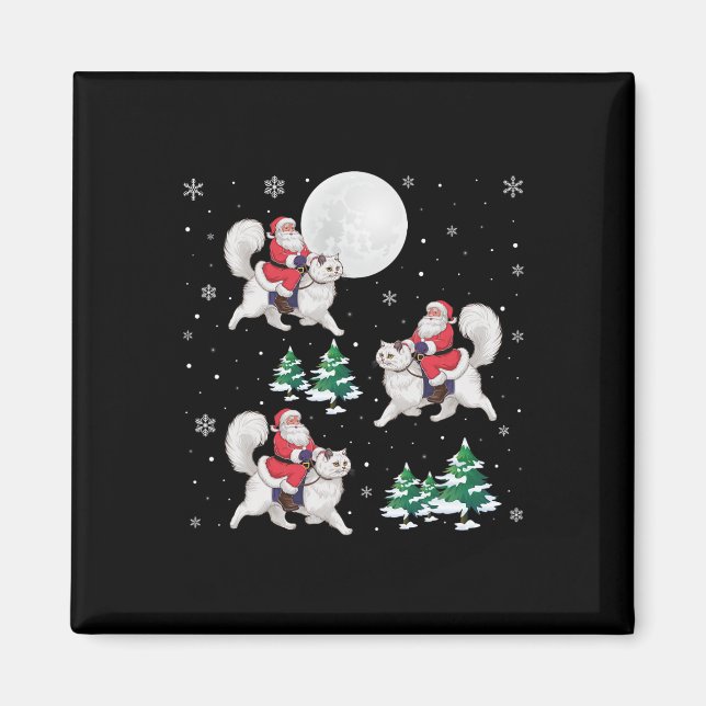 Íman Papais noeis De Árvore Do Xmas No Natal Persa (Frente)