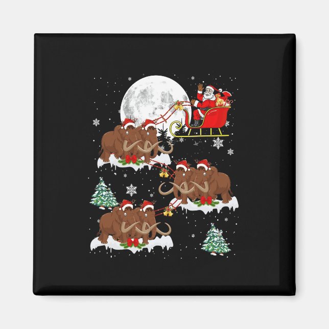Íman Papais noeis De Árvores De Iluminação Xmas Que And (Frente)