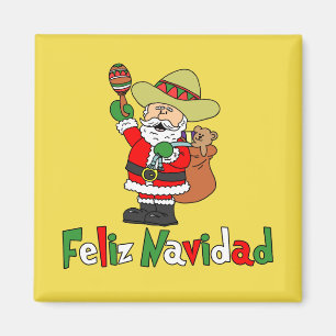 Íman Papais noeis de Cartoon Feliz Navidad