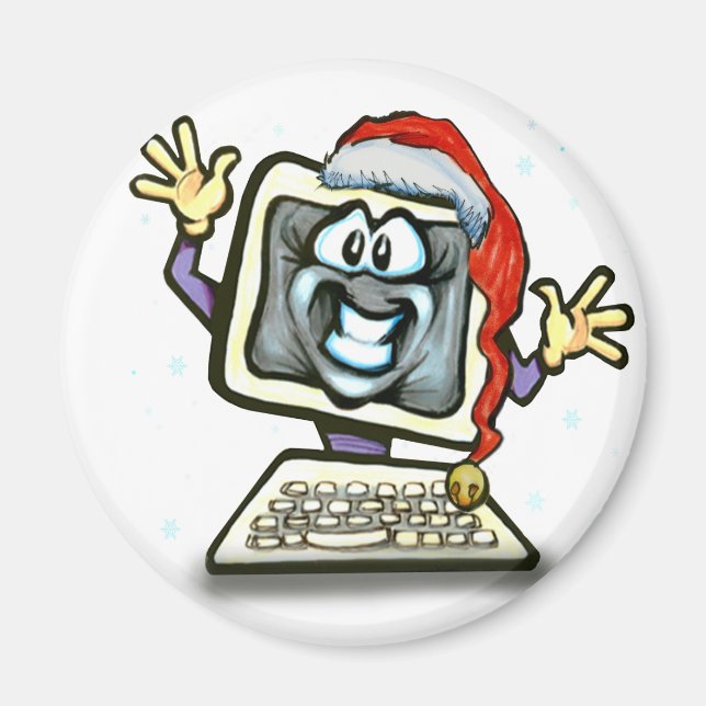 Íman Papais noeis de computador (Frente)