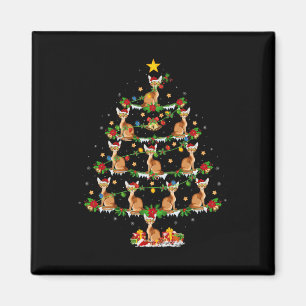 Íman Papais noeis De Luz Xmas Pet Animal A